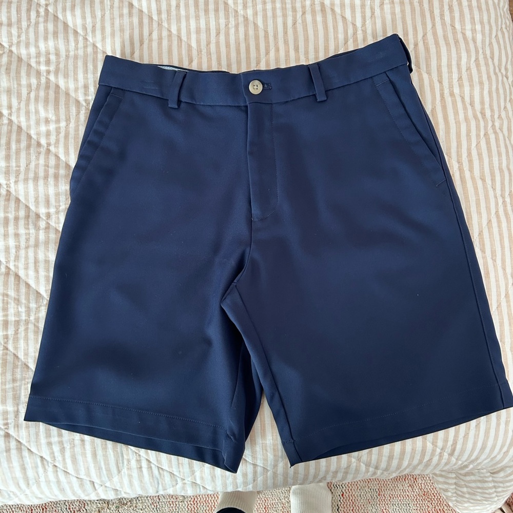 Navy Blue Peter Millar Golf Short